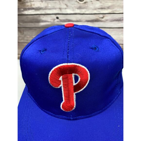 Vintage Philadelphia Phillies American Needle Blue Hat Cap Gatorade Snap Back - Picture 10 of 10